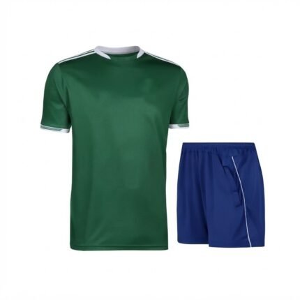 Green & Blue Hurling Uniform | Custom Hurling Jersey & Shorts Set