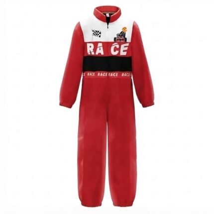 Custom Motorsport Uniform with Full-Body Racing Design and Team Branding