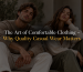 The Art of Comfortable Clothing (1)